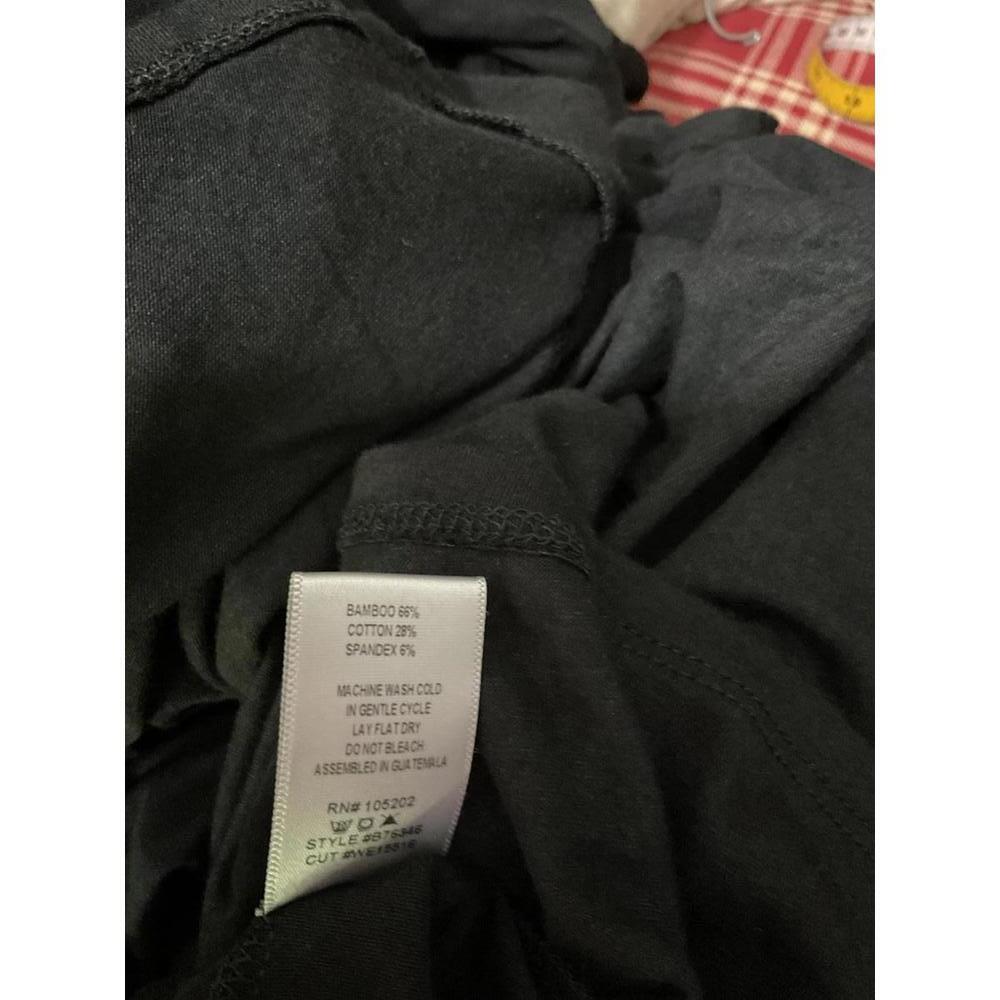 Chalet Midi Dress - Bamboo Minimalist Lagenlook Comfortable Size Large - Picture 8 of 8